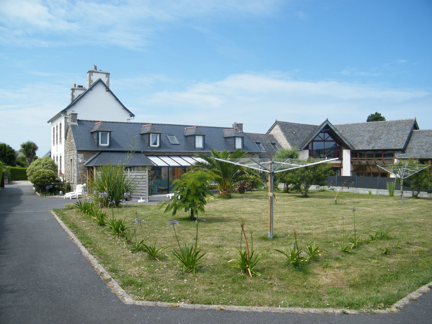 roscoff longere jardin